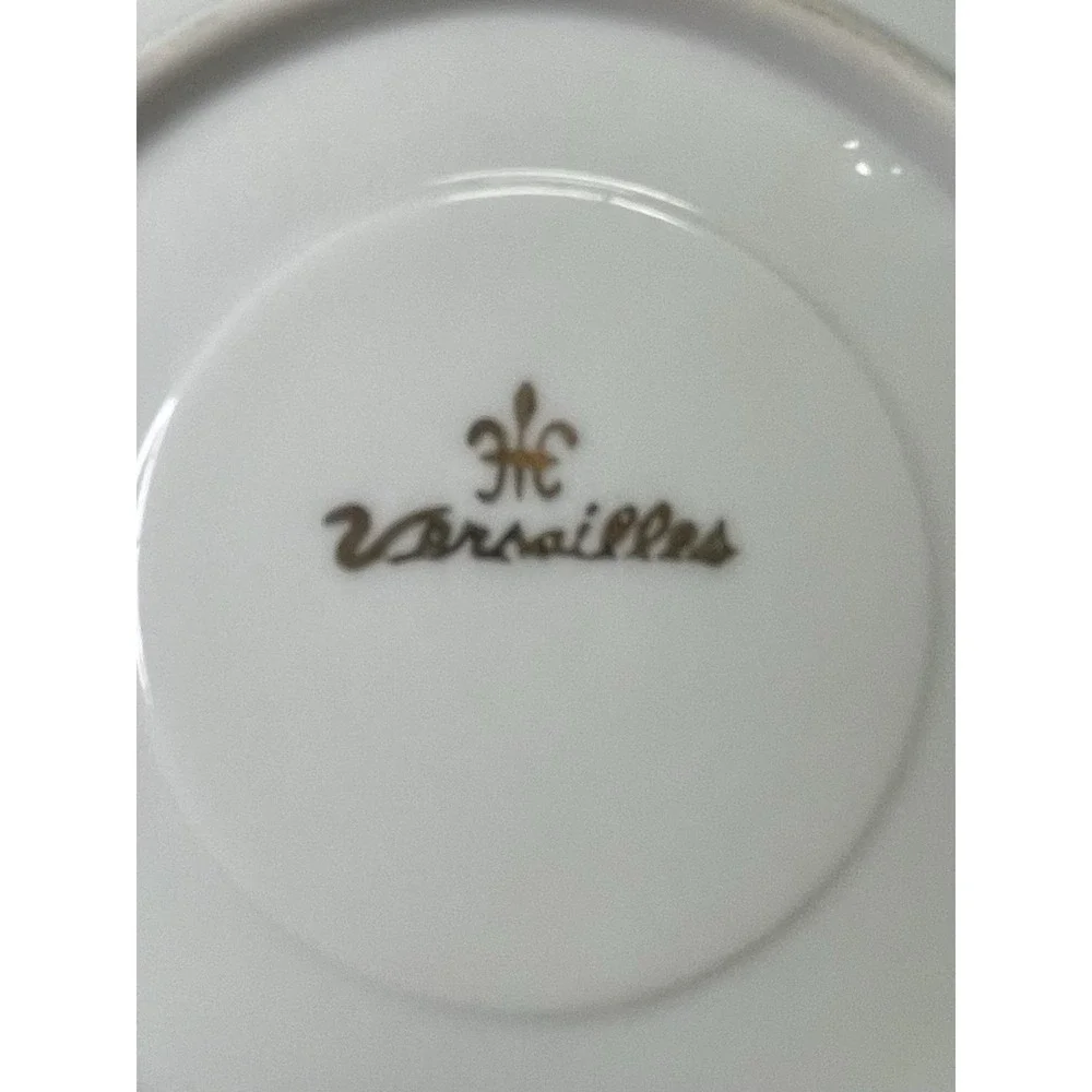 Vintage 1940-69‎ Versailles Sugar Bowl Tea Cups Saucers Decanter See Description